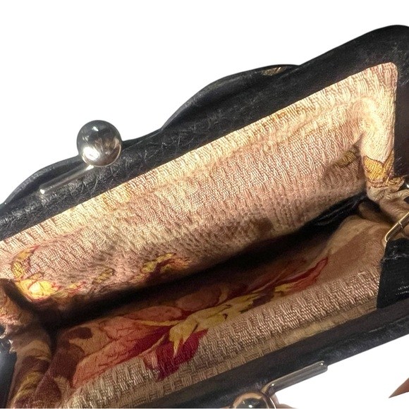 Brighton Elegant Black Floral Clutch Crossbody - Picture 7 of 8